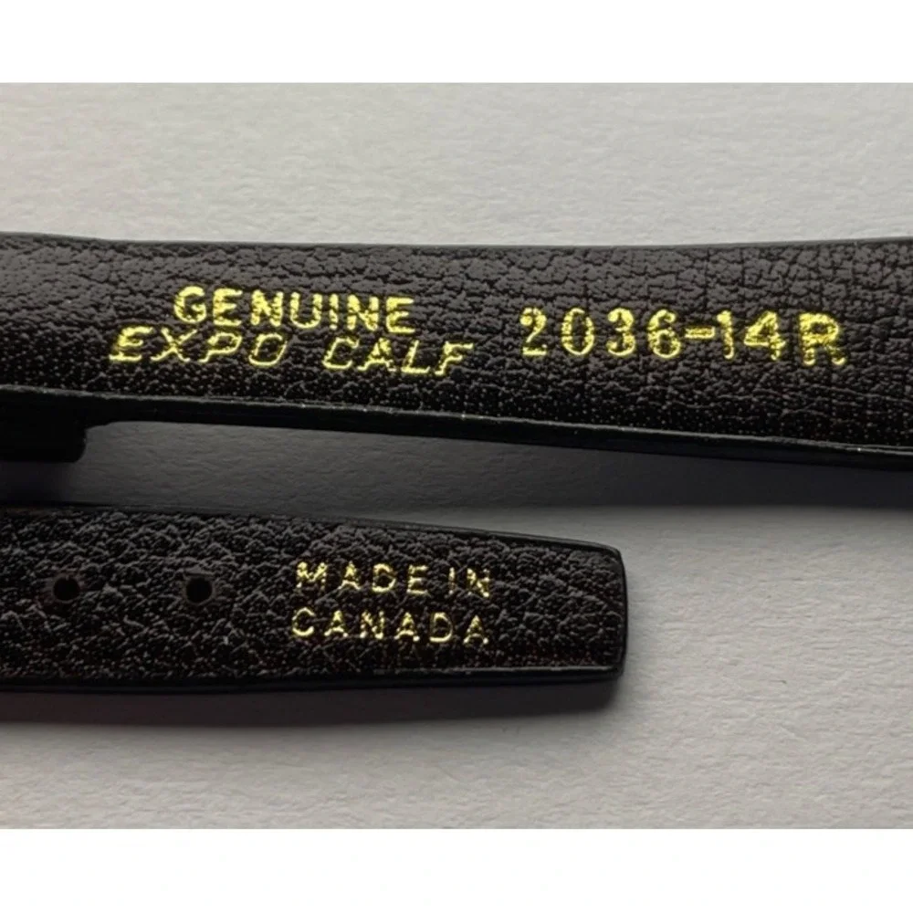 14mm Brown Watch Band Genuine Expo Calf 2036-14R‎
